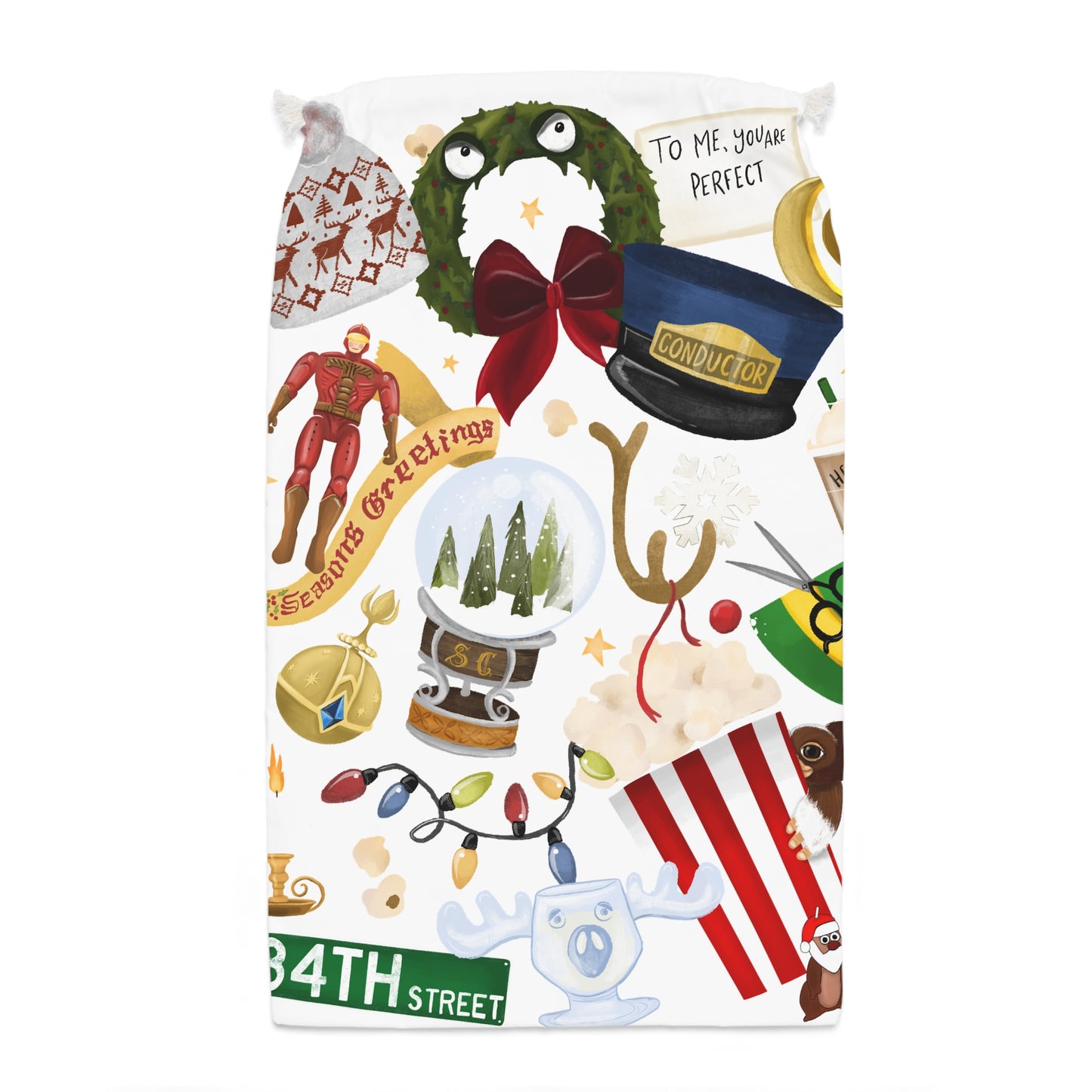 Festive Movies Holiday Sack