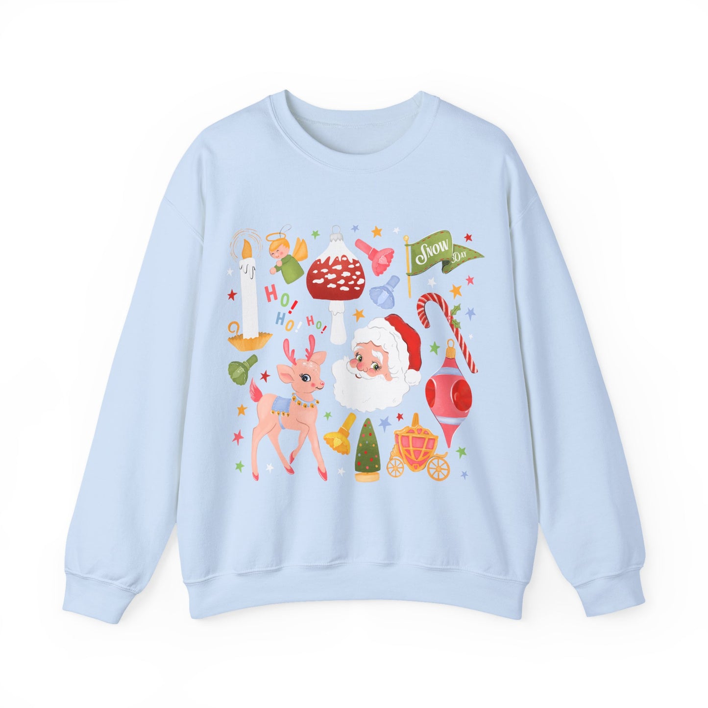 A Very Retro Christmas Sweatshirt