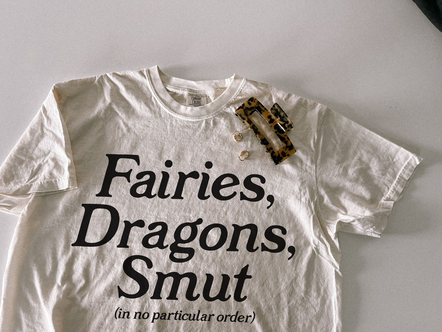 Fairies, Dragons, Smut (in no particular order) Tee