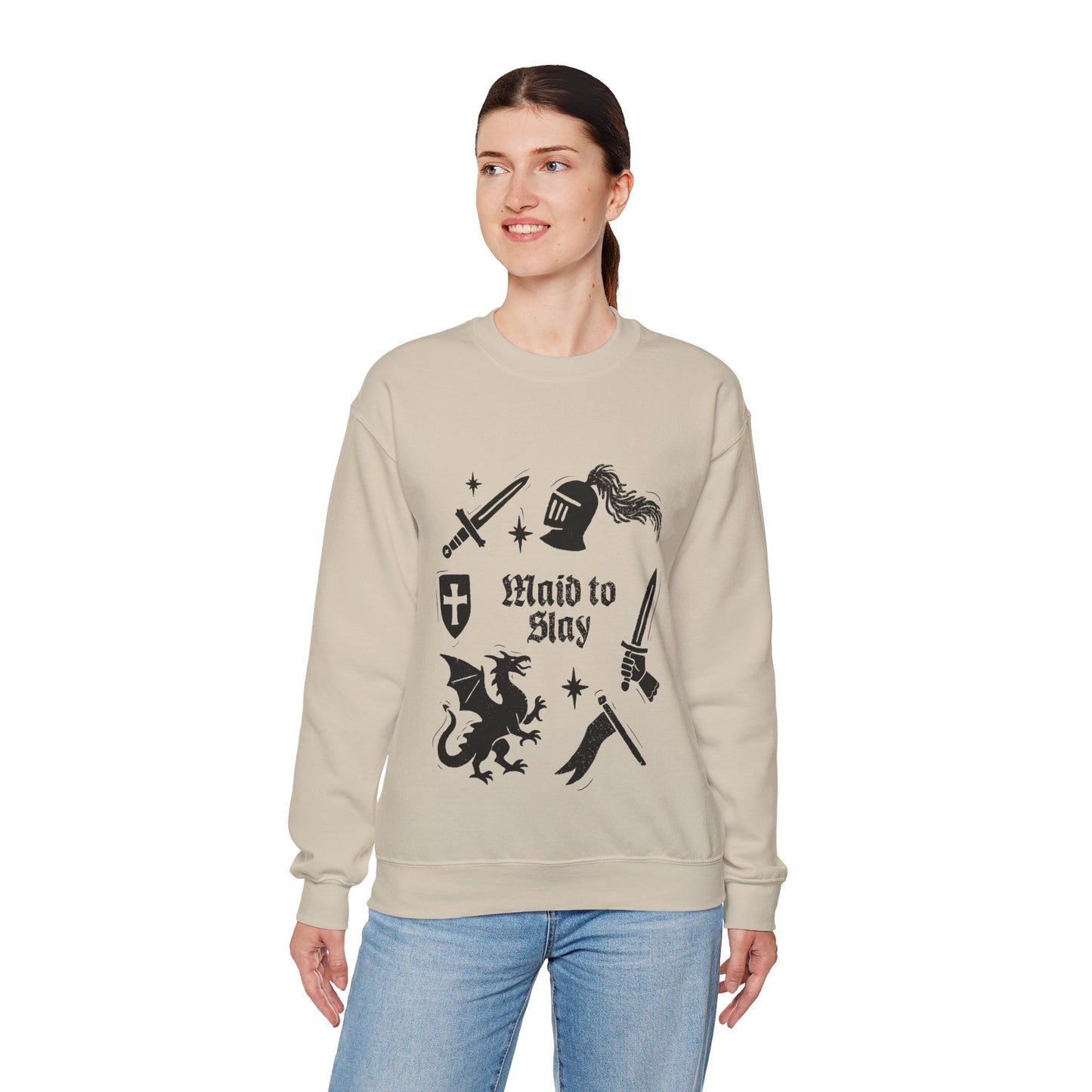 Maid to Slay Crewneck Sweatshirt