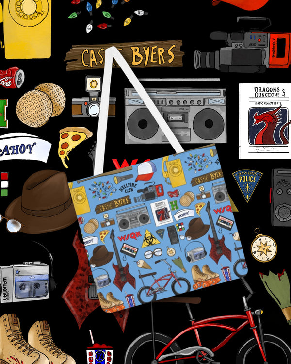 Stranger Objects Tote Bag