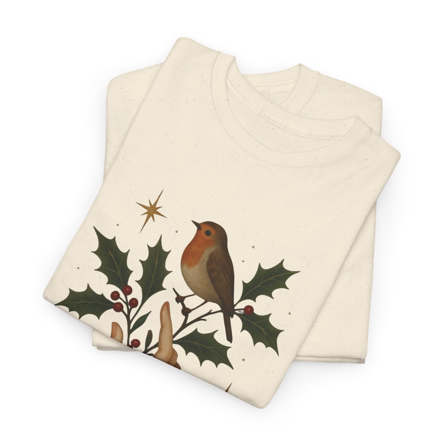 Winters Whisper Victoriana Robin T-shirt
