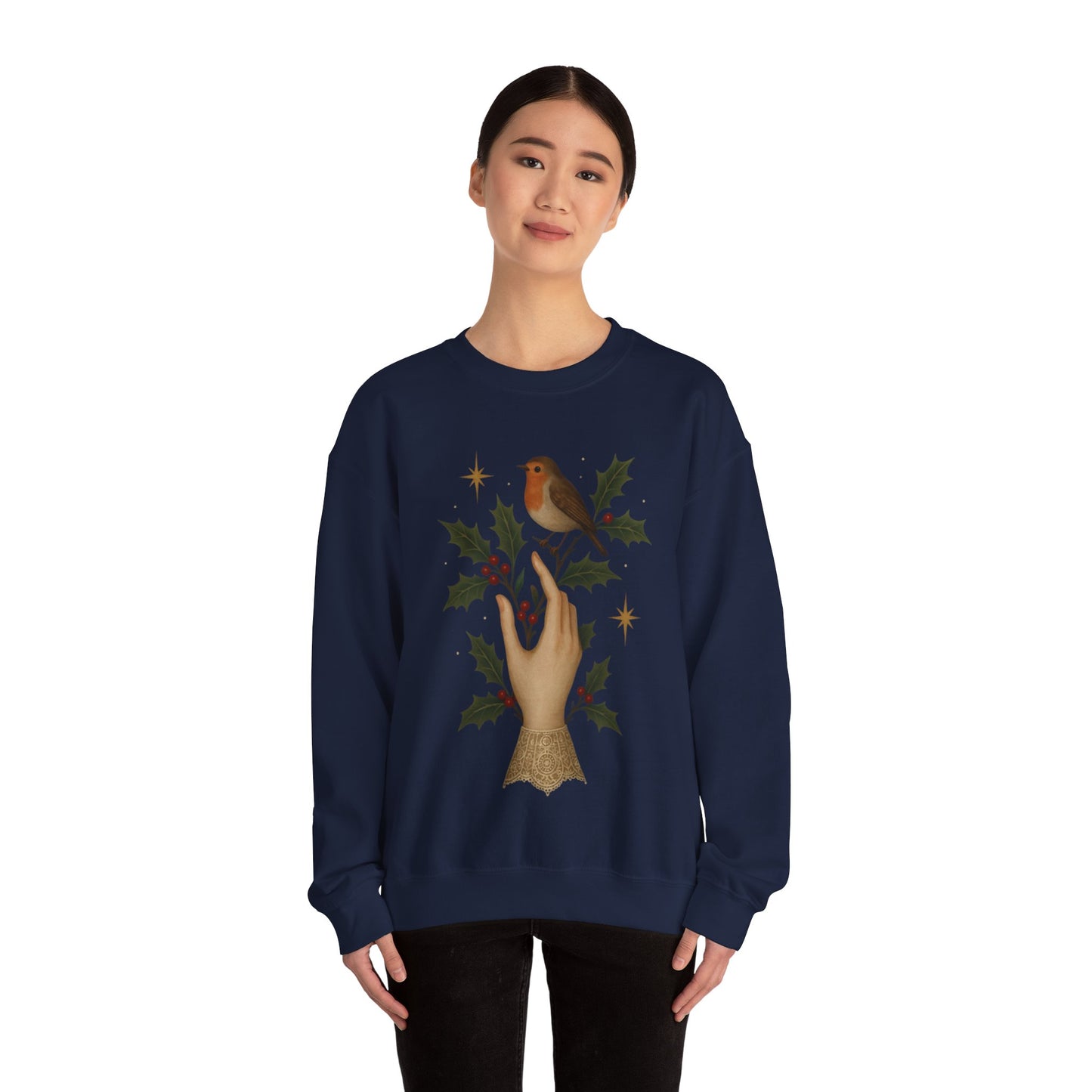 Winters Whisper - Robin Victoriana Sweatshirt