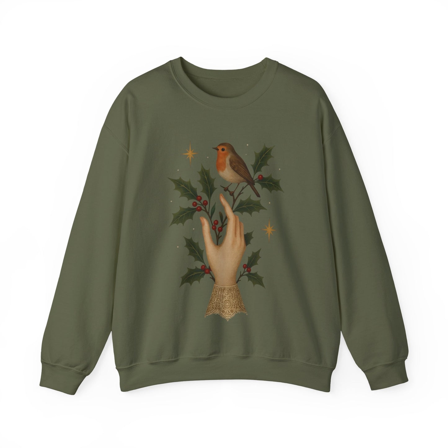 Winters Whisper - Robin Victoriana Sweatshirt