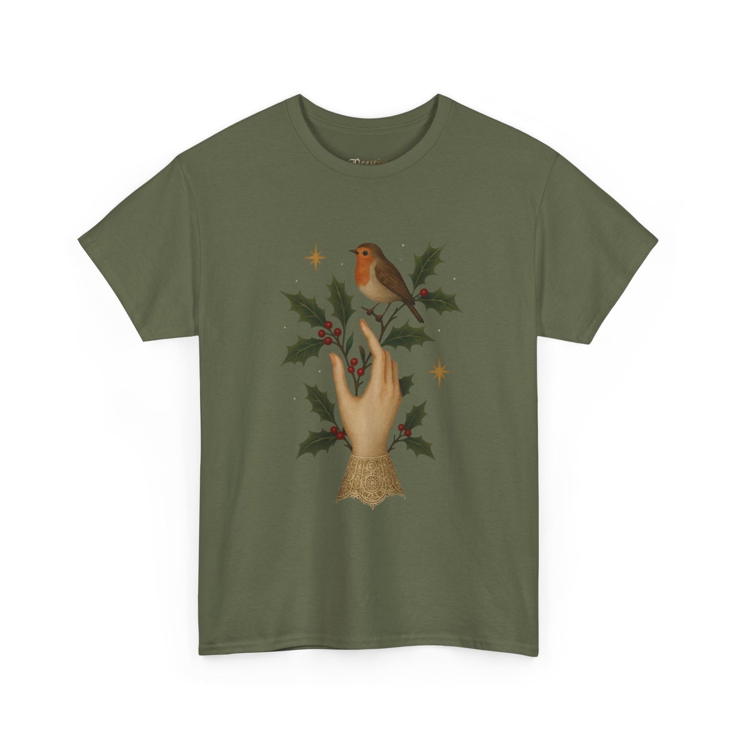 Winters Whisper Victoriana Robin T-shirt
