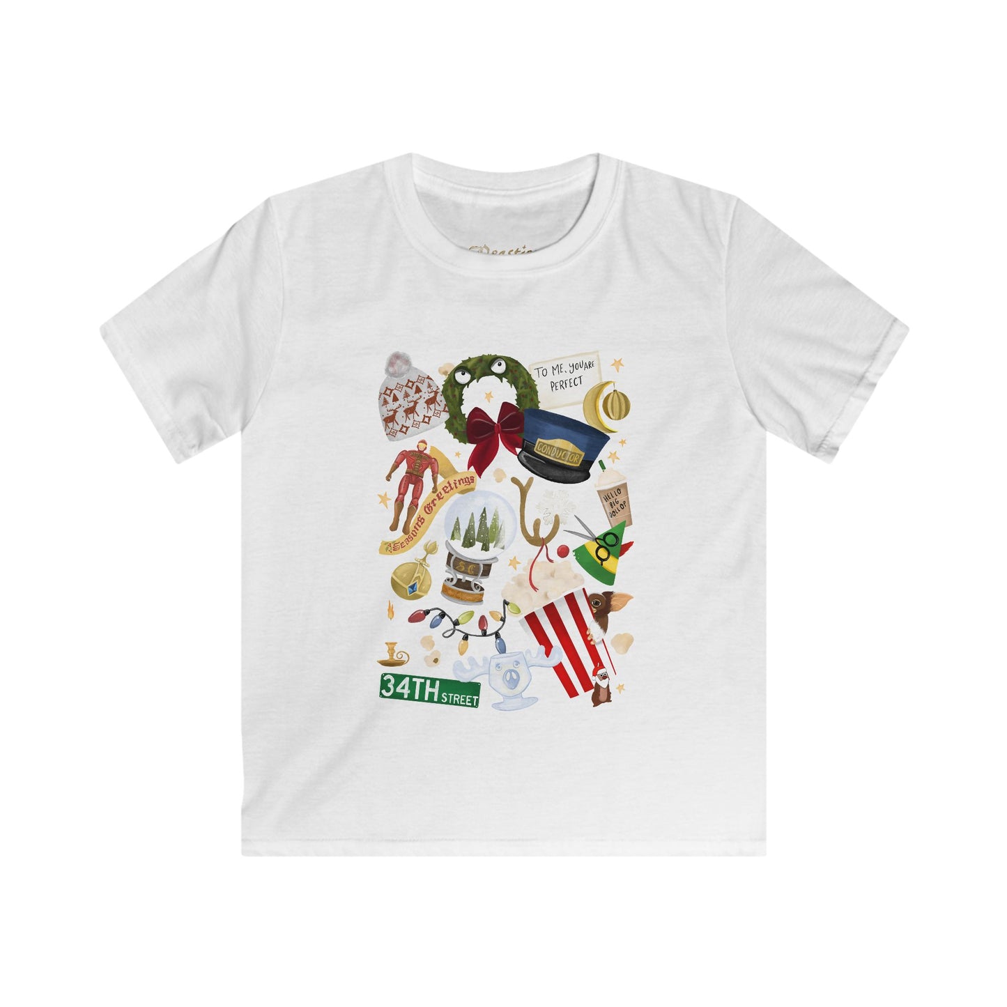 Kids Classic Christmas Movies T-shirt
