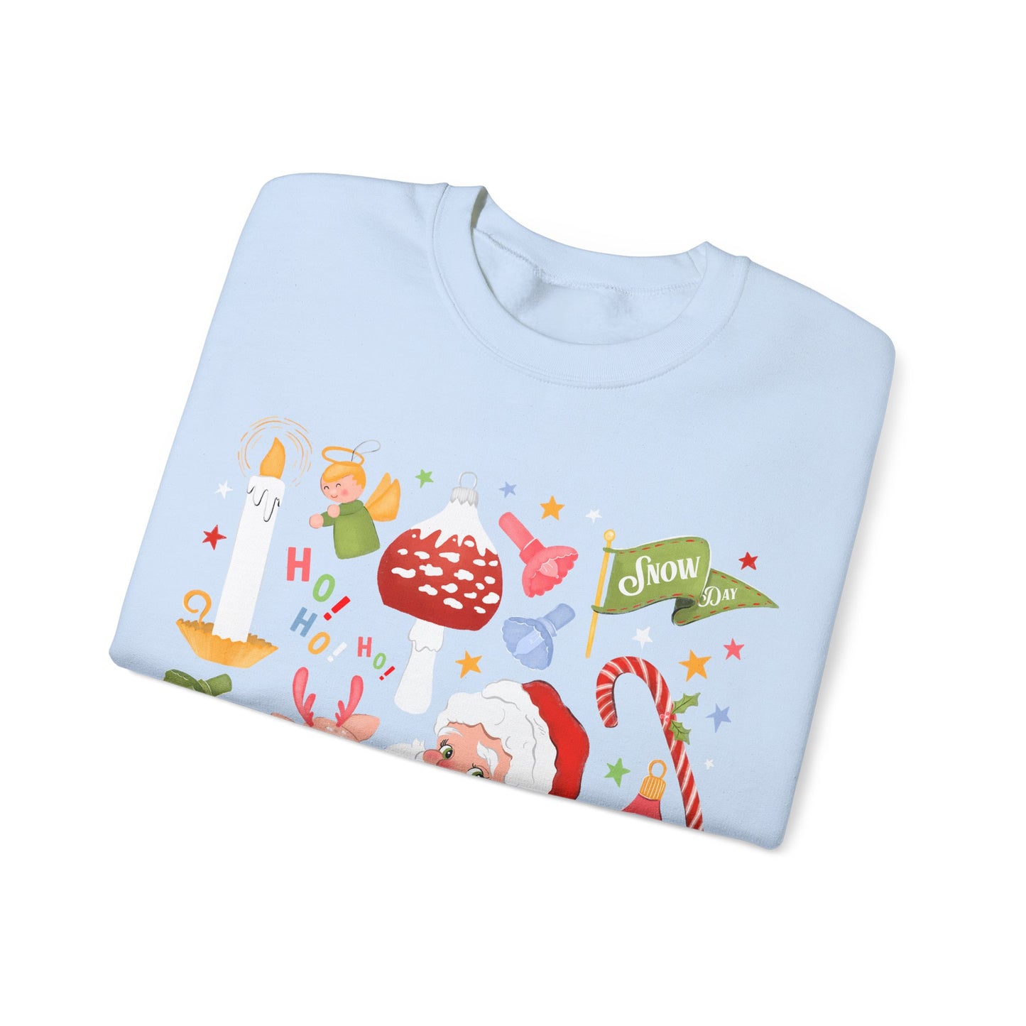 A Very Retro Christmas Sweatshirt