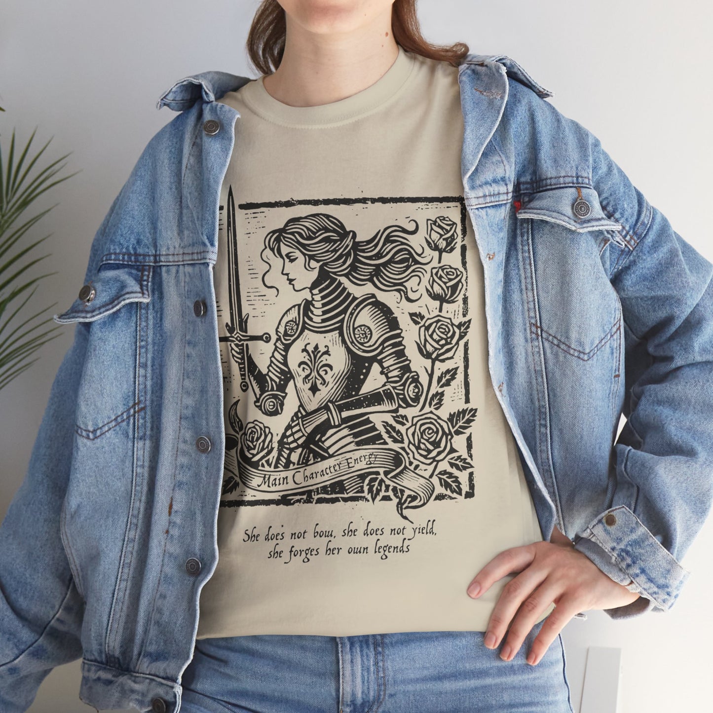 Main Character Lady Knight Tee