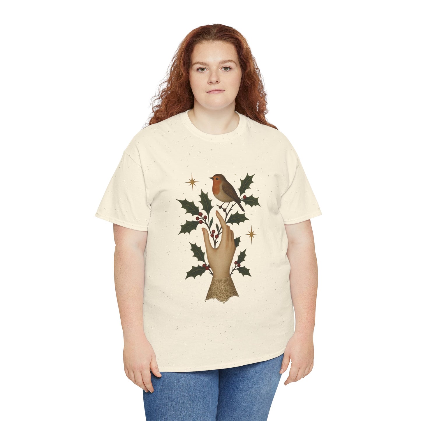 Winters Whisper Victoriana Robin T-shirt