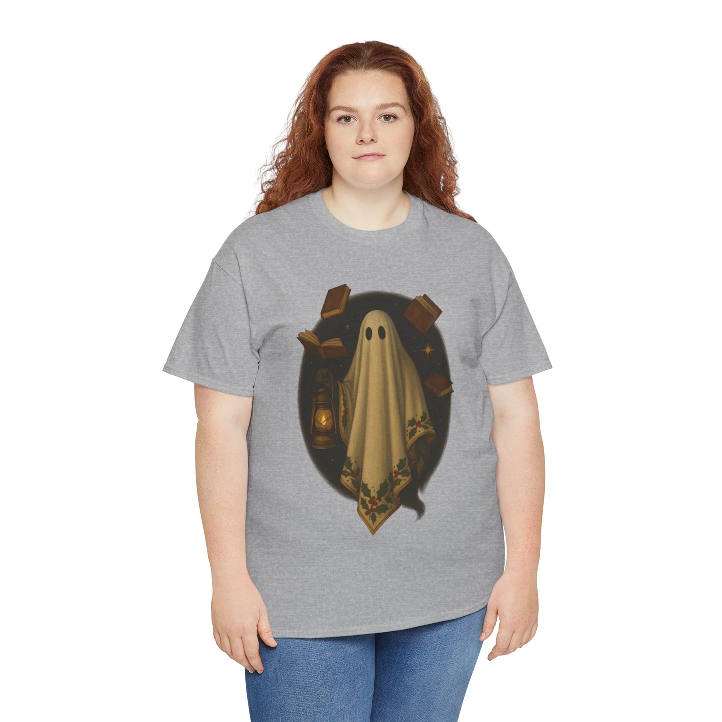Ghosts of Christmas Books T-Shirt