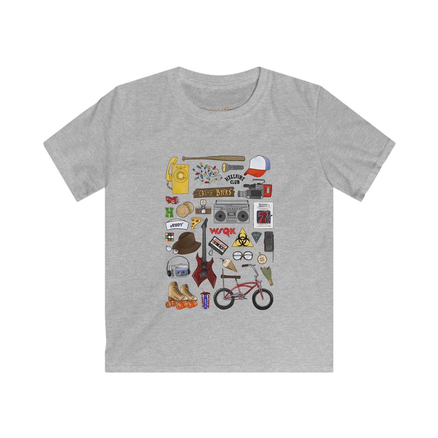 Stranger Objects Kids Tee