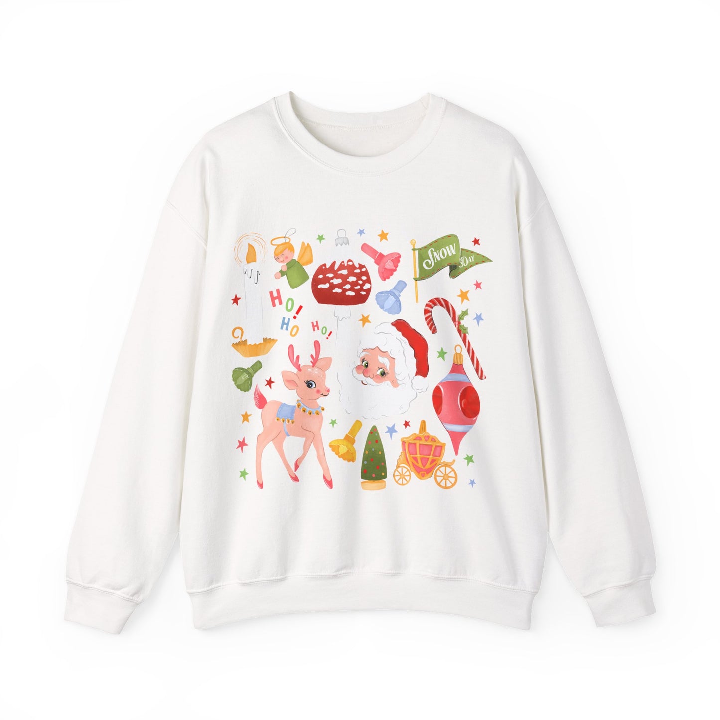 A Very Retro Christmas Sweatshirt