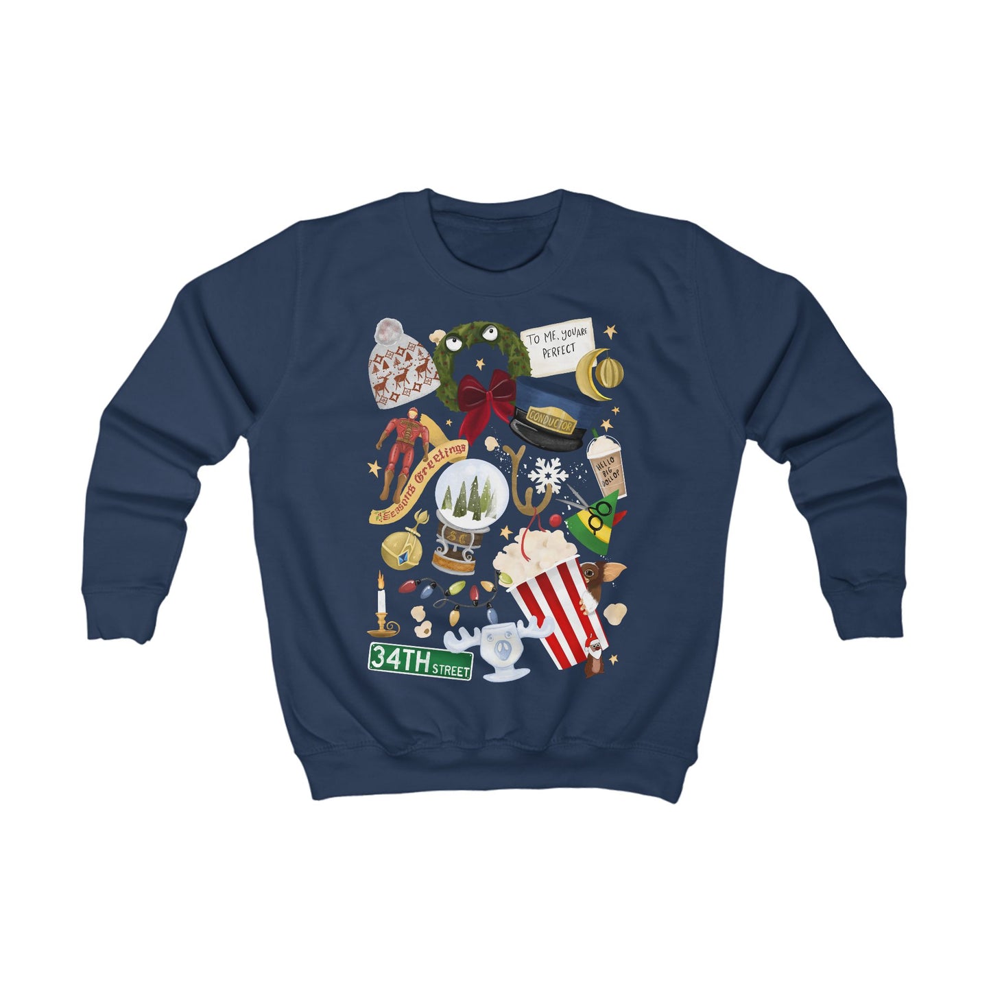 Kids Classic Christmas Movies Sweatshirt