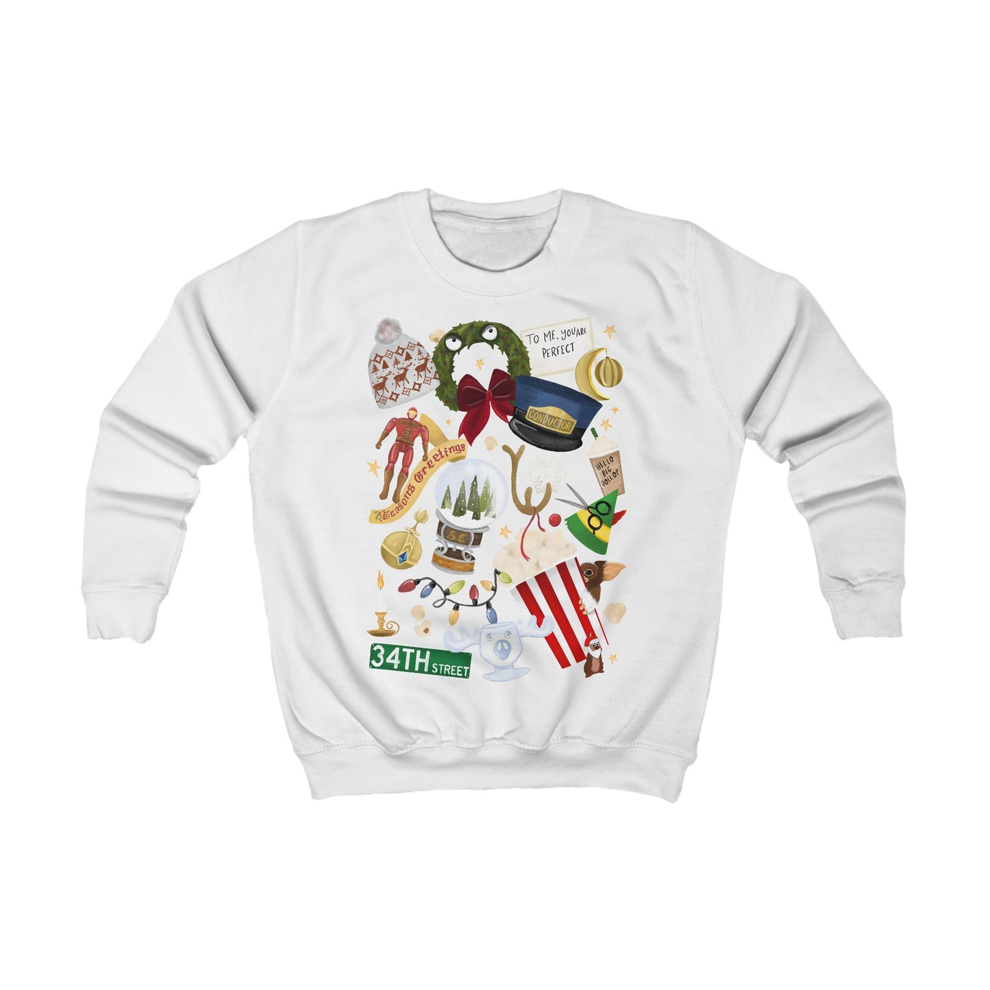Kids Classic Christmas Movies Sweatshirt