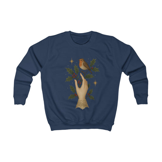 Kids Winters Whisper Robin Victoriana Sweatshirt