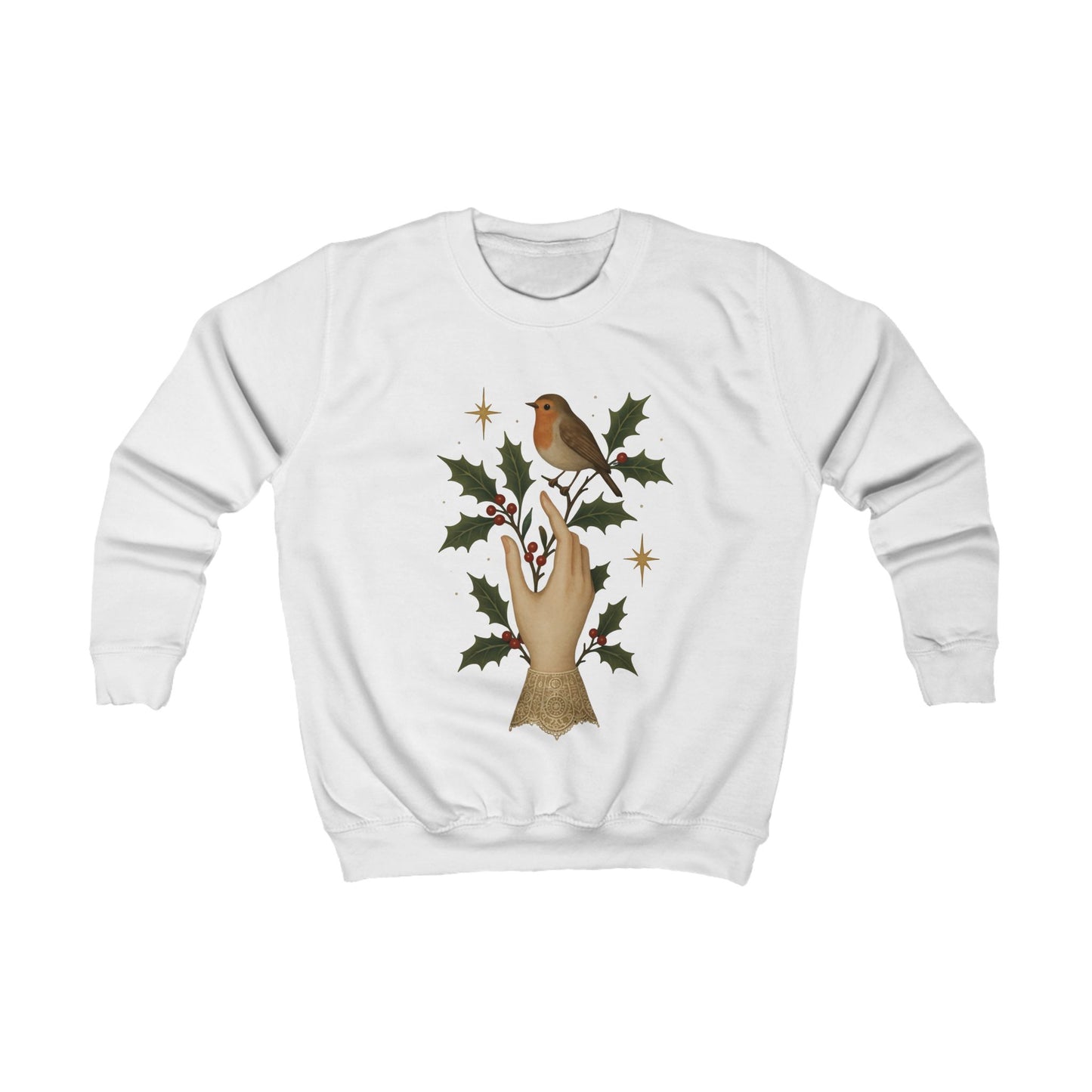 Kids Winters Whisper Robin Victoriana Sweatshirt