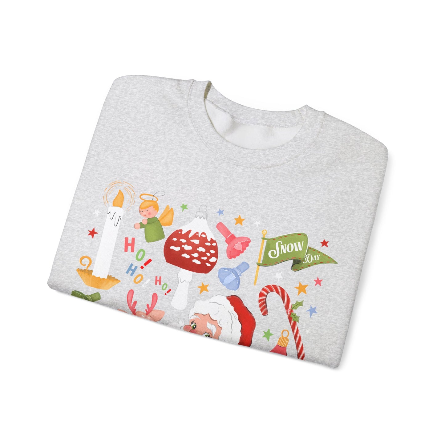 A Very Retro Christmas Sweatshirt