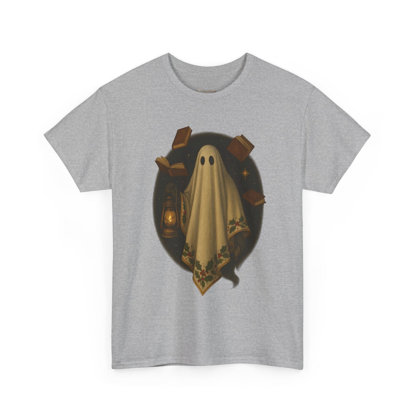 Ghosts of Christmas Books T-Shirt