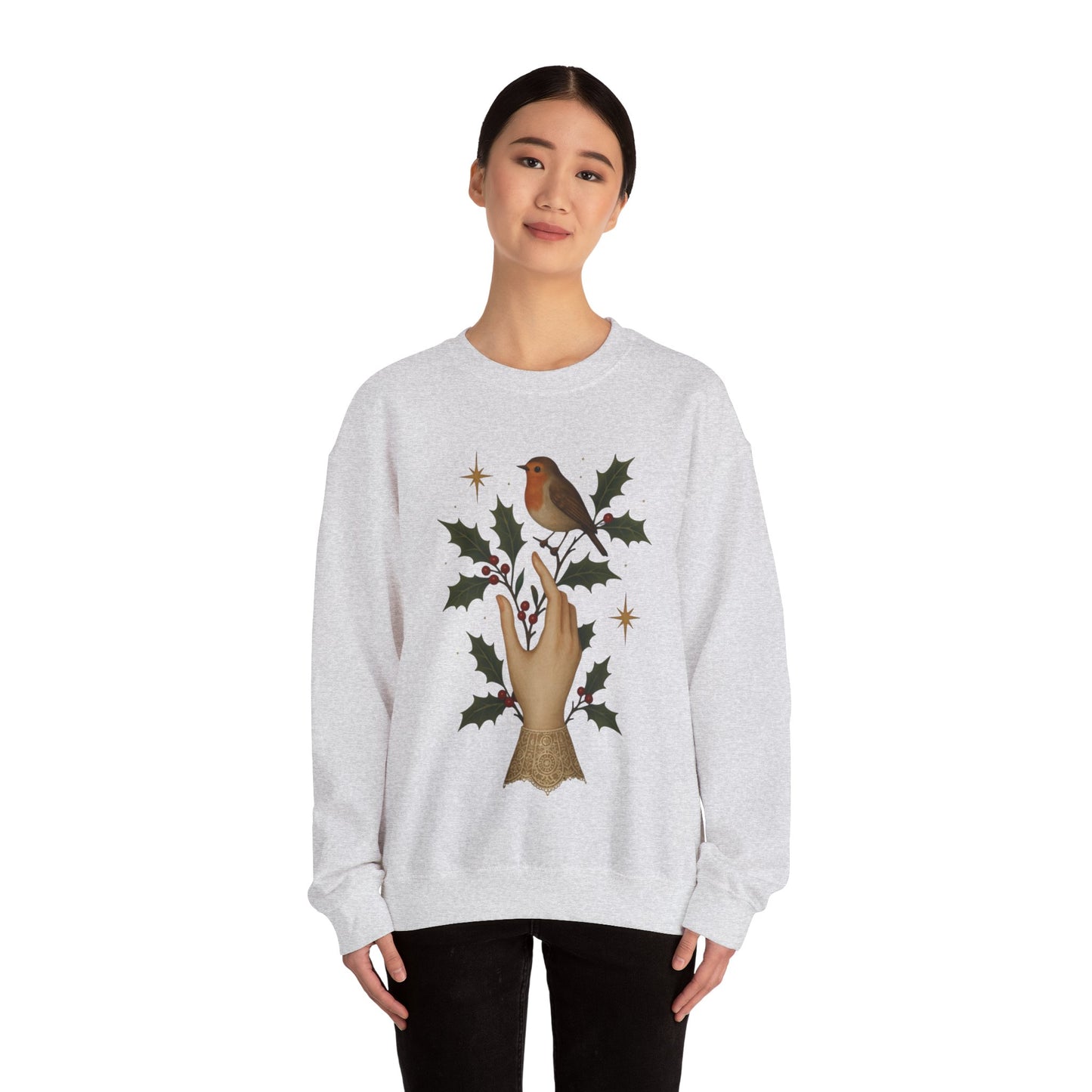 Winters Whisper - Robin Victoriana Sweatshirt