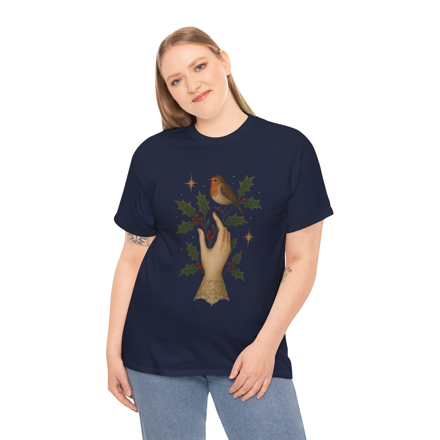 Winters Whisper Victoriana Robin T-shirt