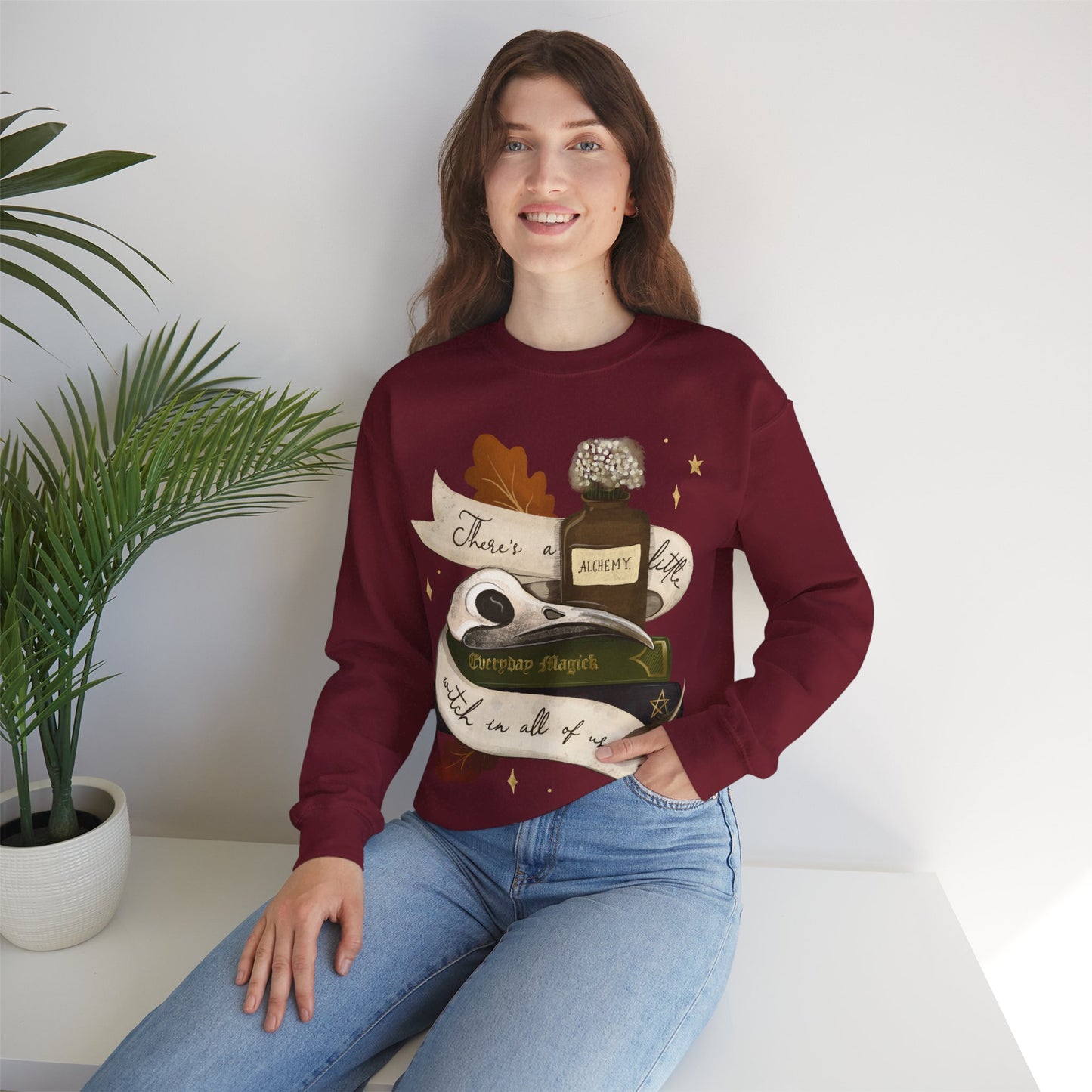 A Little Bit of Witch Unisex Sweatshirt