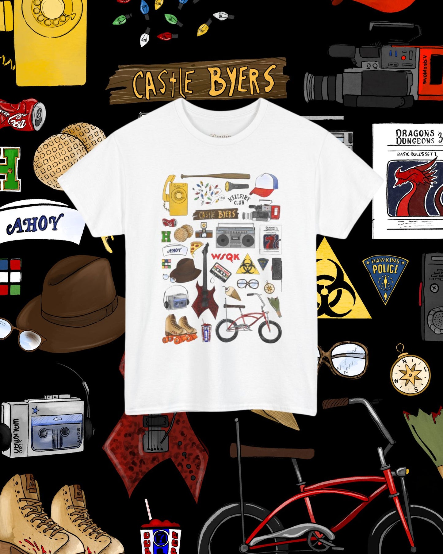 Stranger Objects Unisex Tee