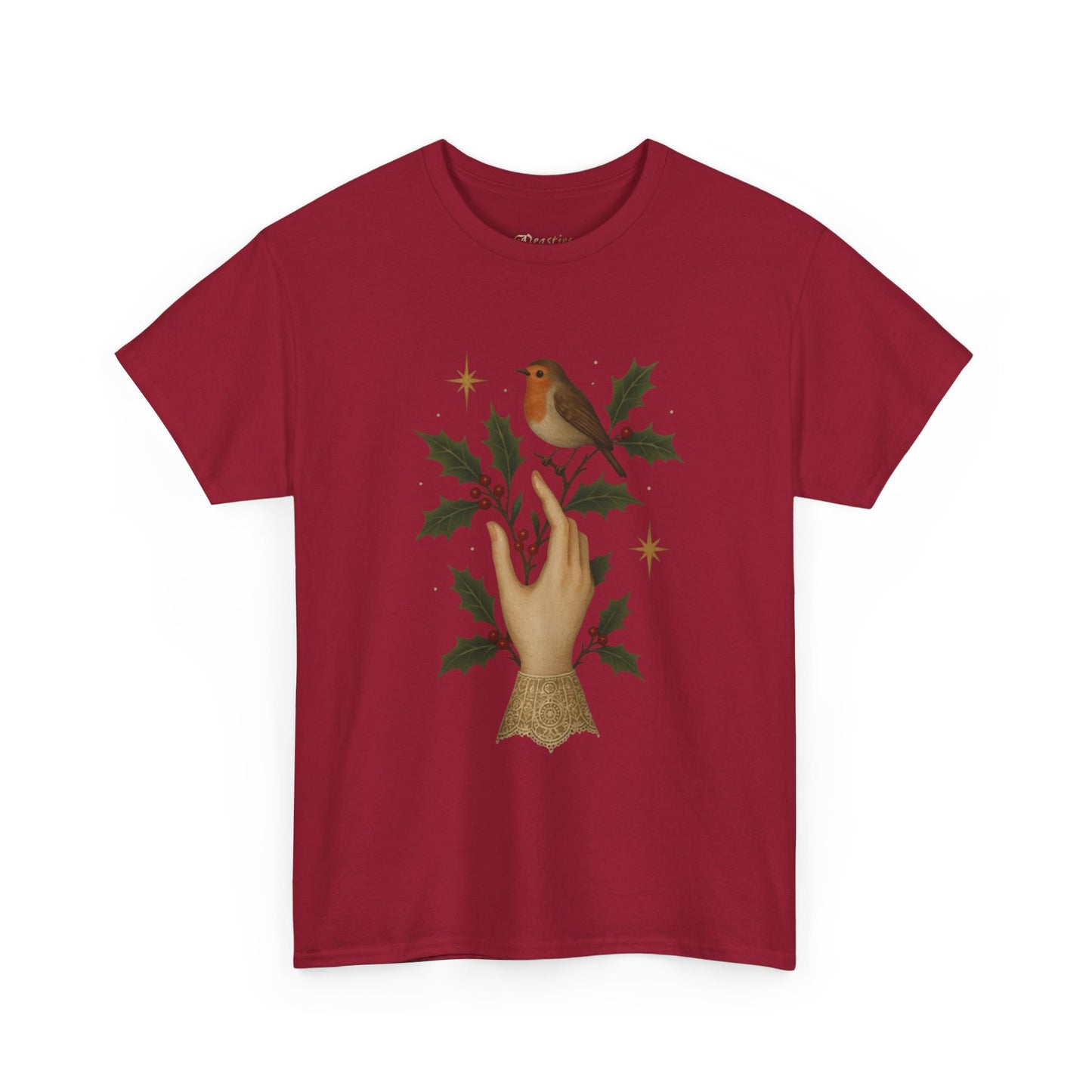 Winters Whisper Victoriana Robin T-shirt