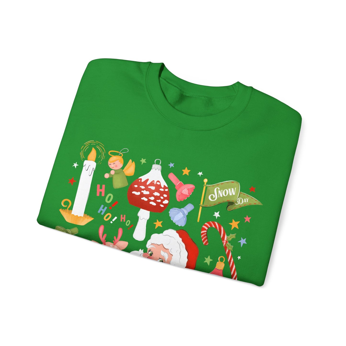 A Very Retro Christmas Sweatshirt