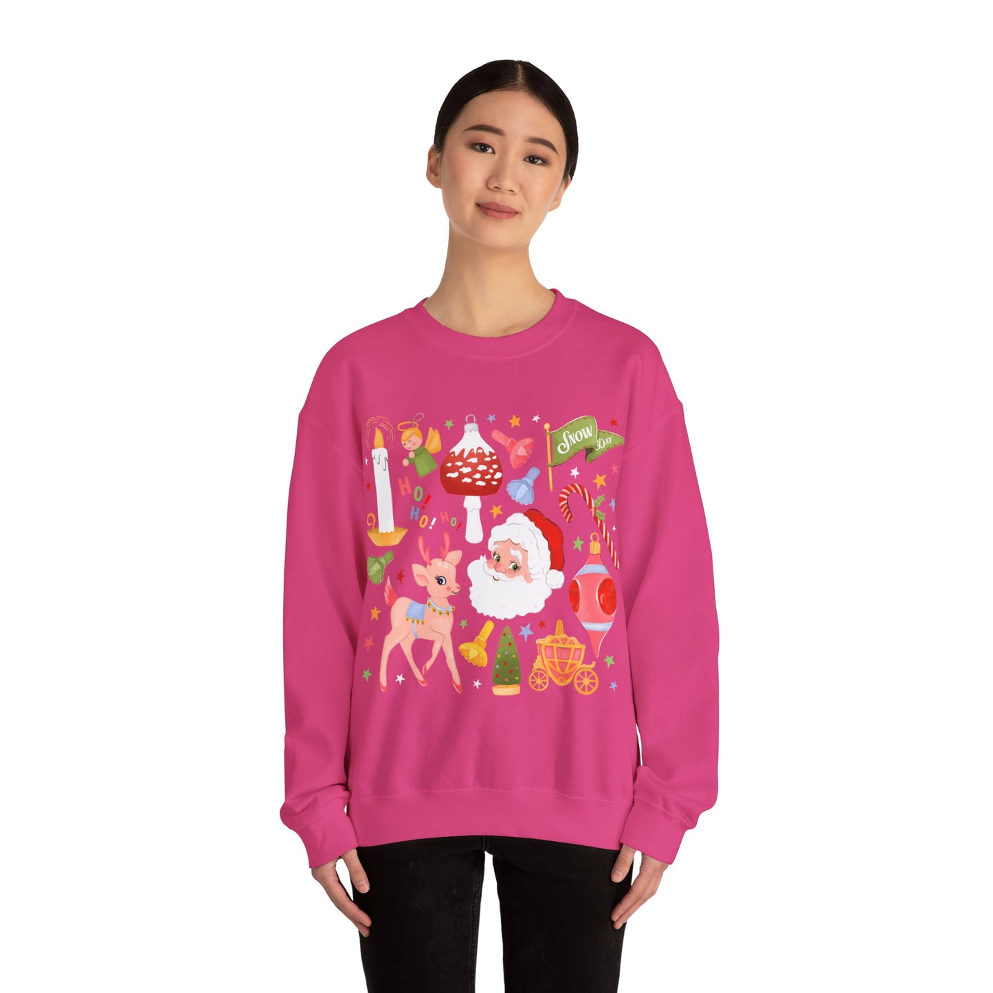 A Very Retro Christmas Sweatshirt
