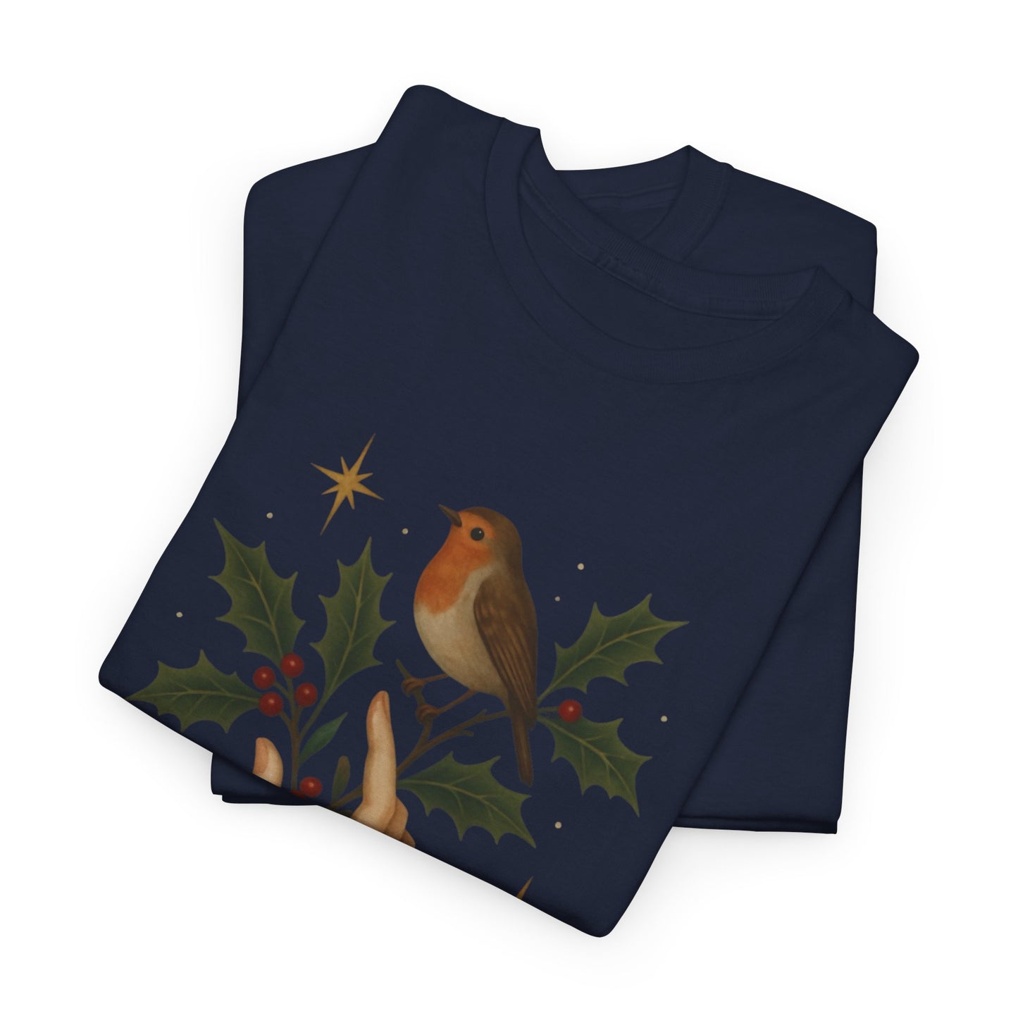 Winters Whisper Victoriana Robin T-shirt