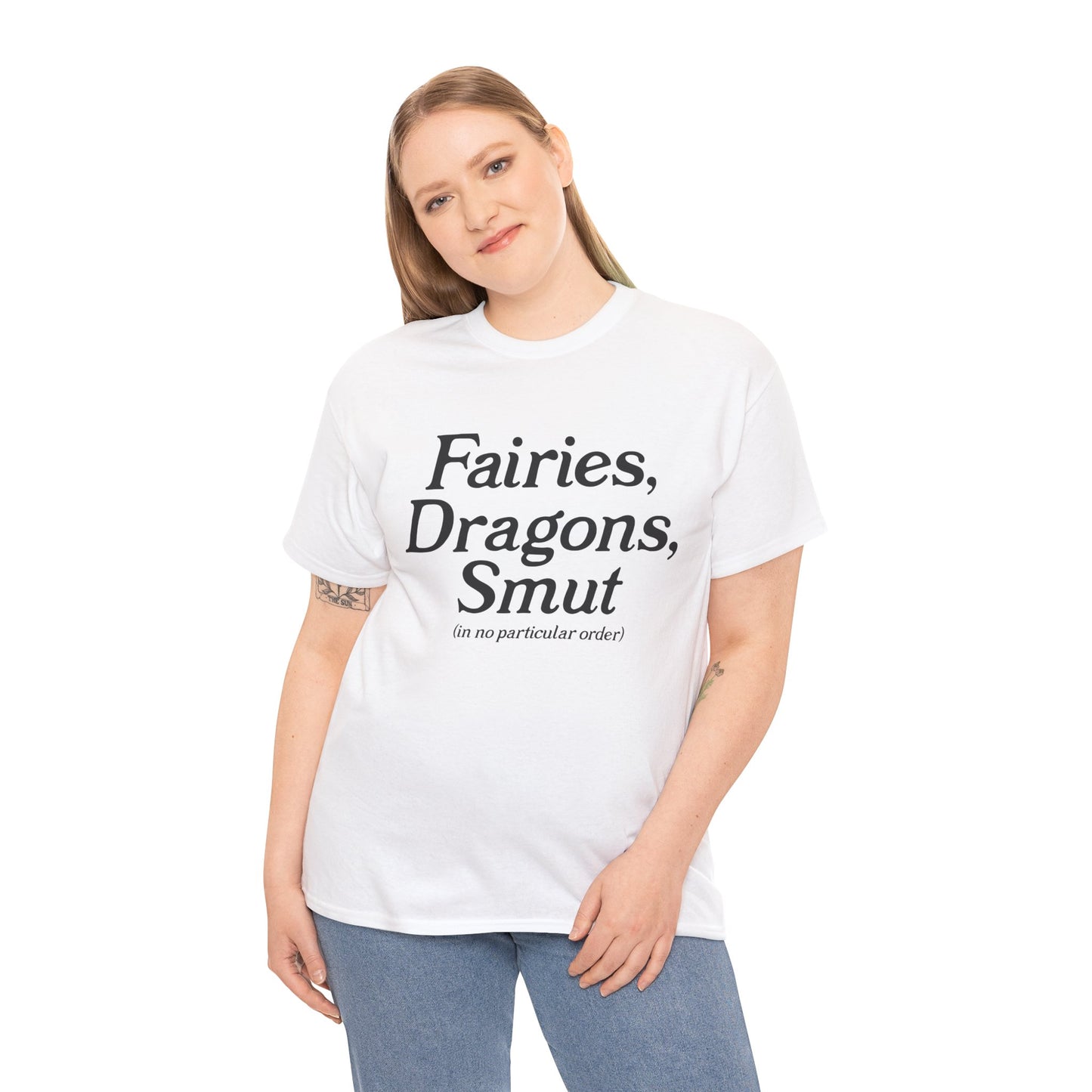 Fairies, Dragons, Smut (in no particular order) Tee