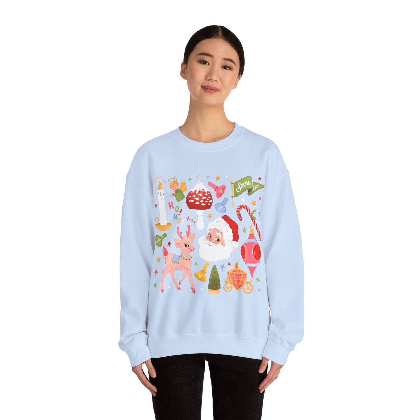 A Very Retro Christmas Sweatshirt