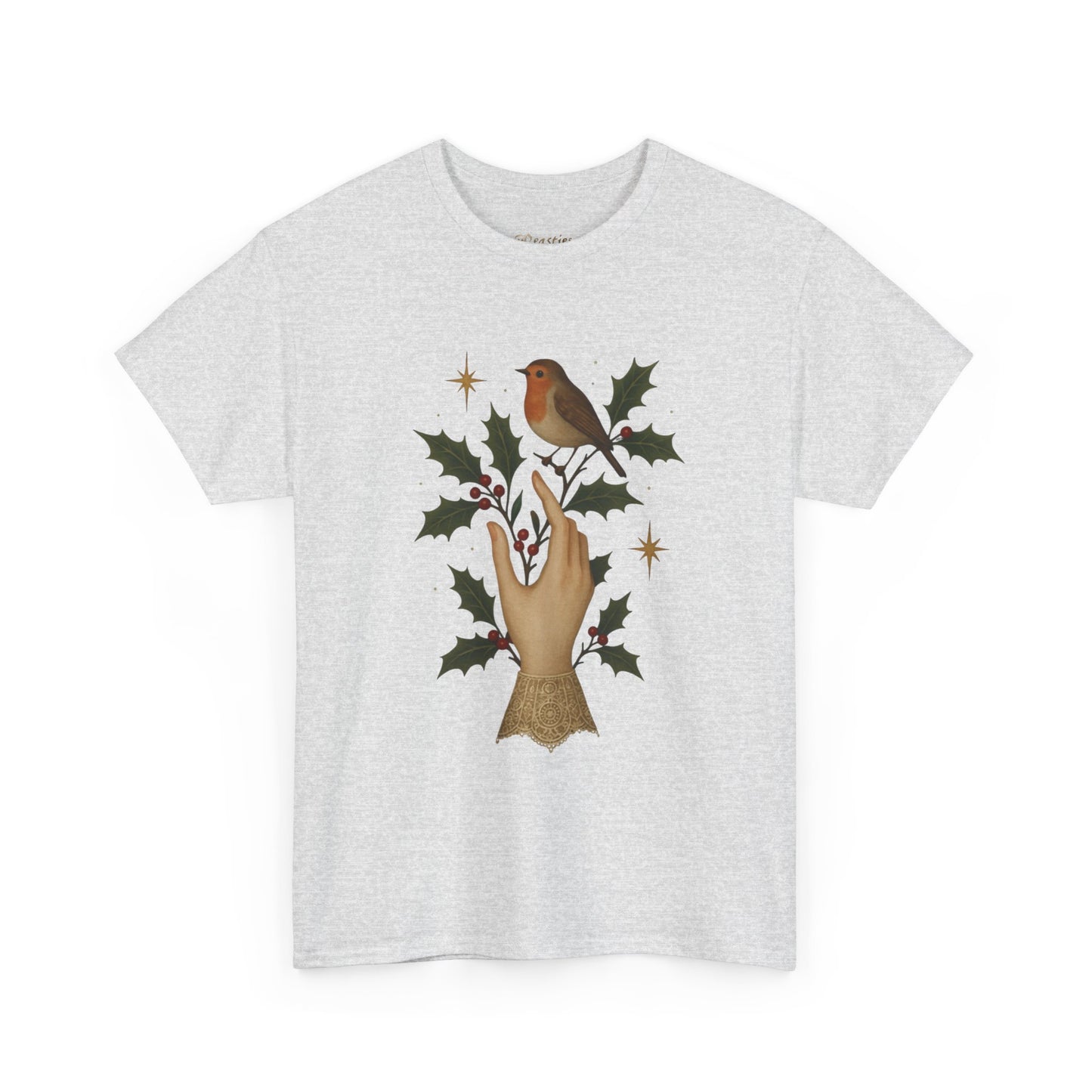 Winters Whisper Victoriana Robin T-shirt