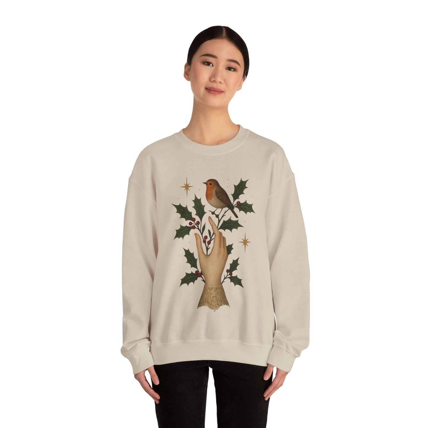 Winters Whisper - Robin Victoriana Sweatshirt