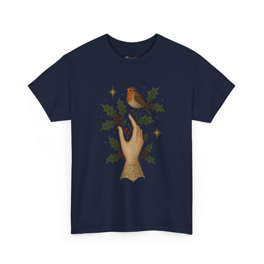 Winters Whisper Victoriana Robin T-shirt