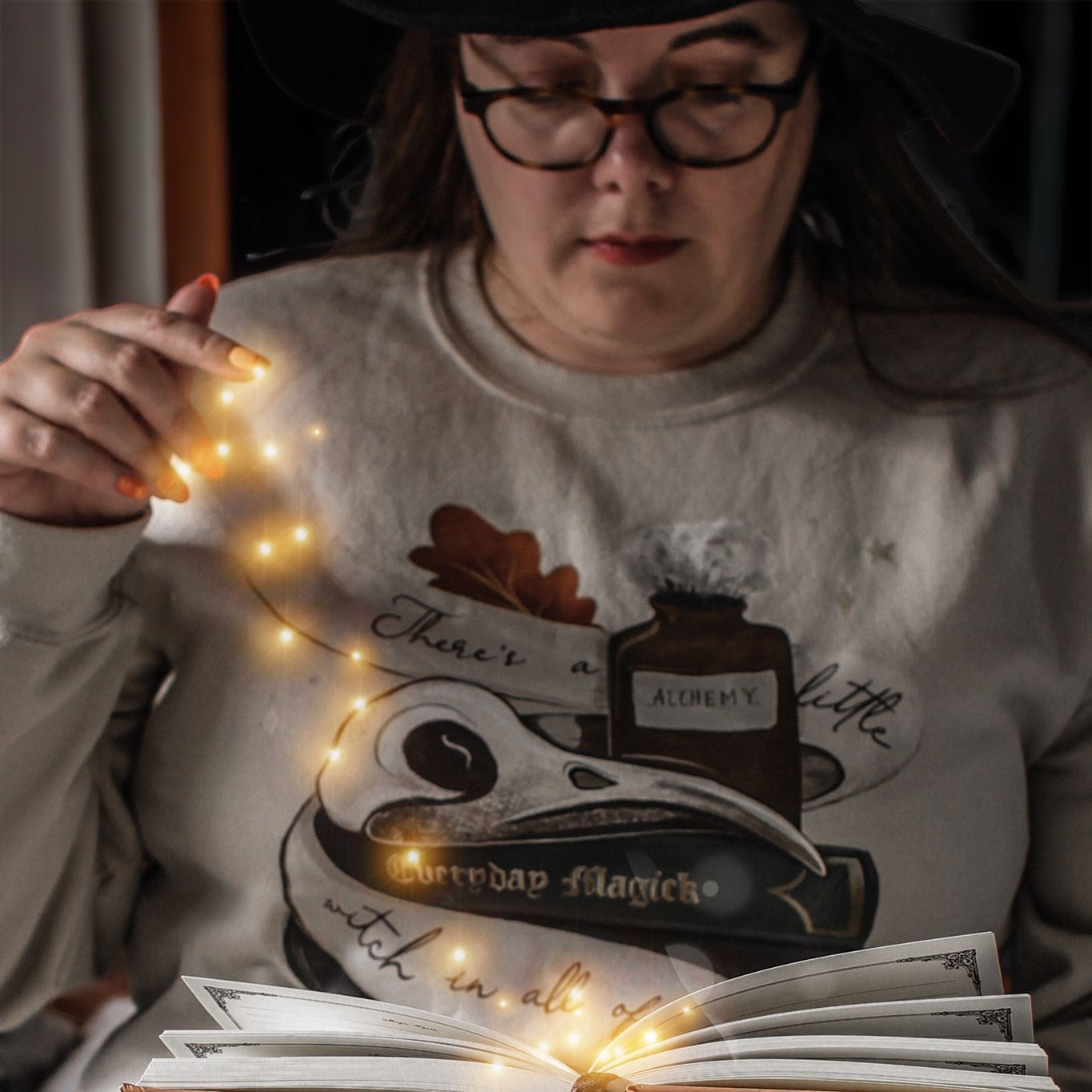 A Little Bit of Witch Unisex Sweatshirt