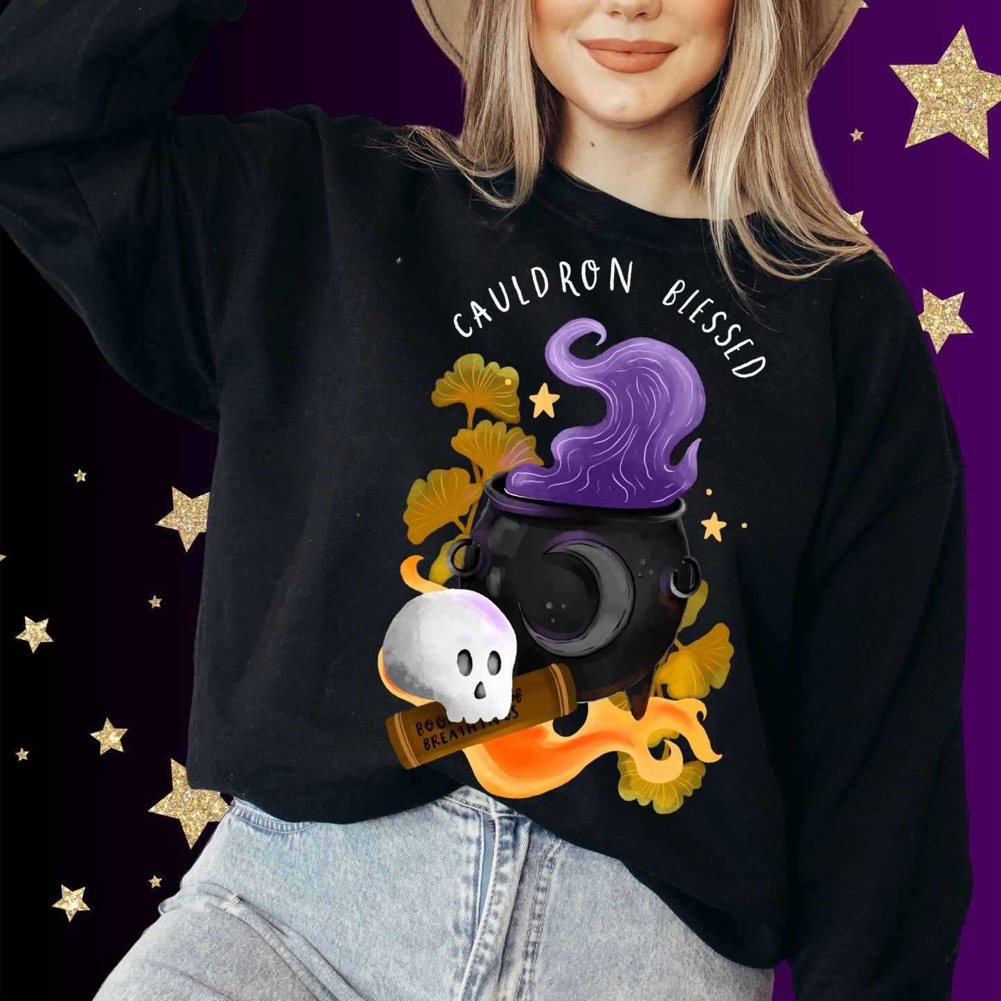 Cauldron Blessed Crewneck Sweatshirt