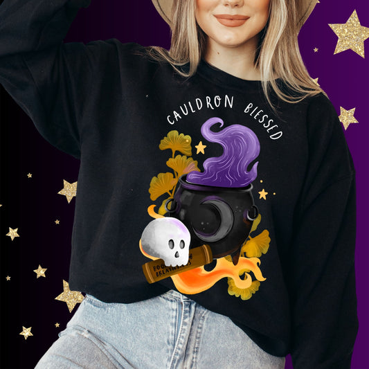 Cauldron Blessed Crewneck Sweatshirt
