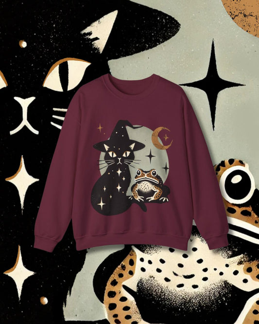 Familiar Friends Witchy Unisex Sweatshirt