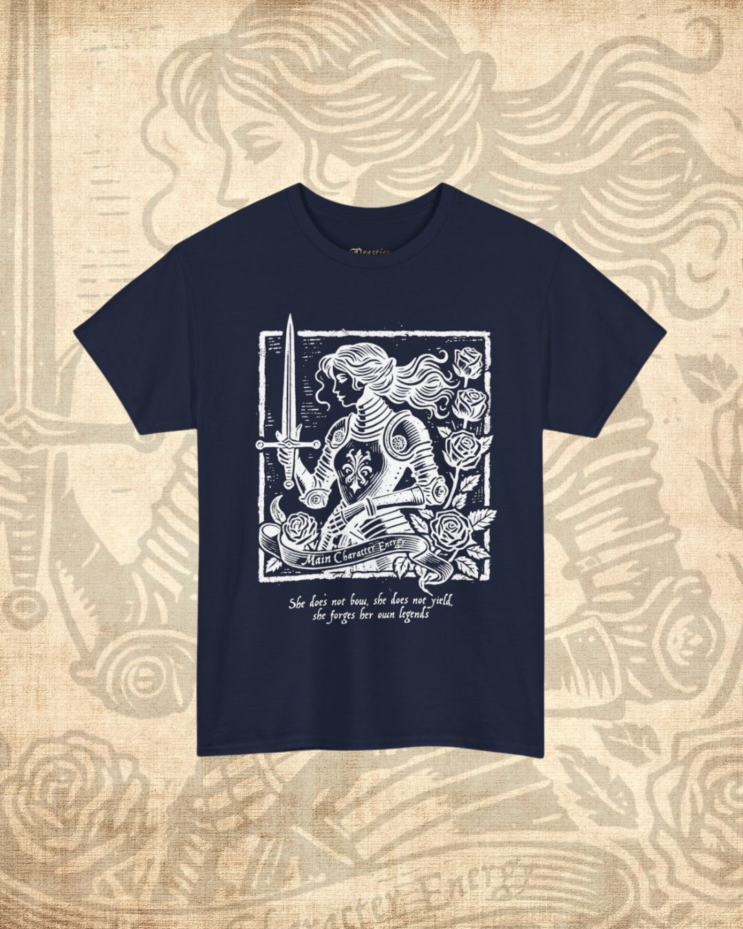Main Character Lady Knight Tee