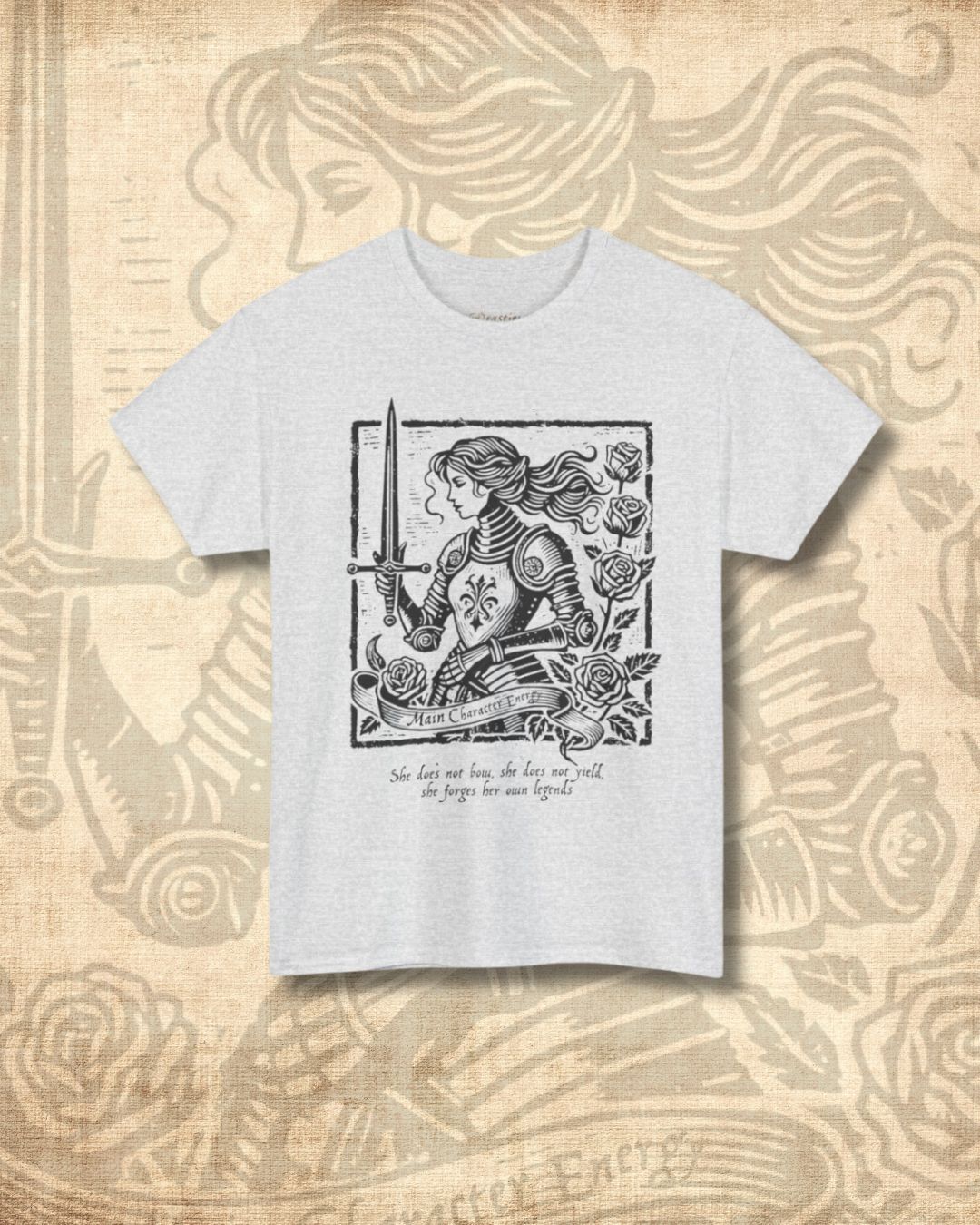 Main Character Lady Knight Tee
